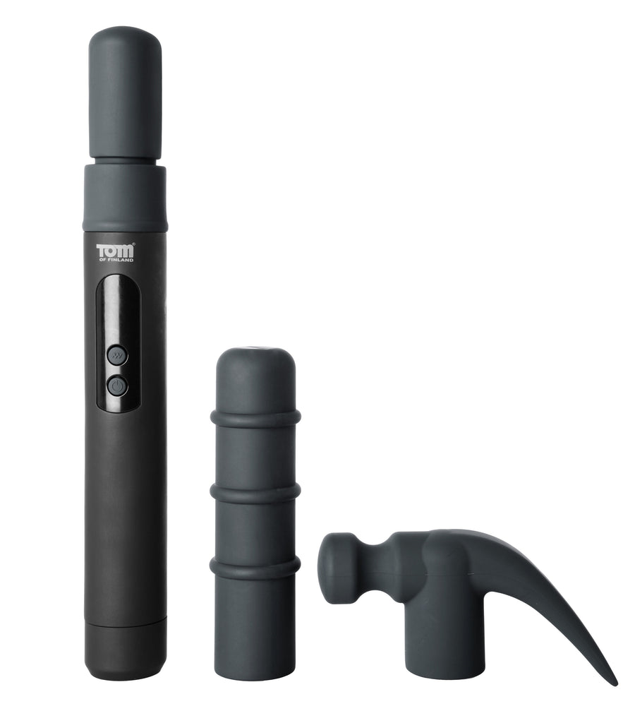 Tom of Finland Night Stick / Hammer With 2 Interchangeable Heads TOF-TF1913