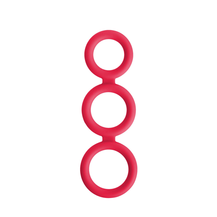 Renegade Triad Cock Ring - Red NSN1116-86