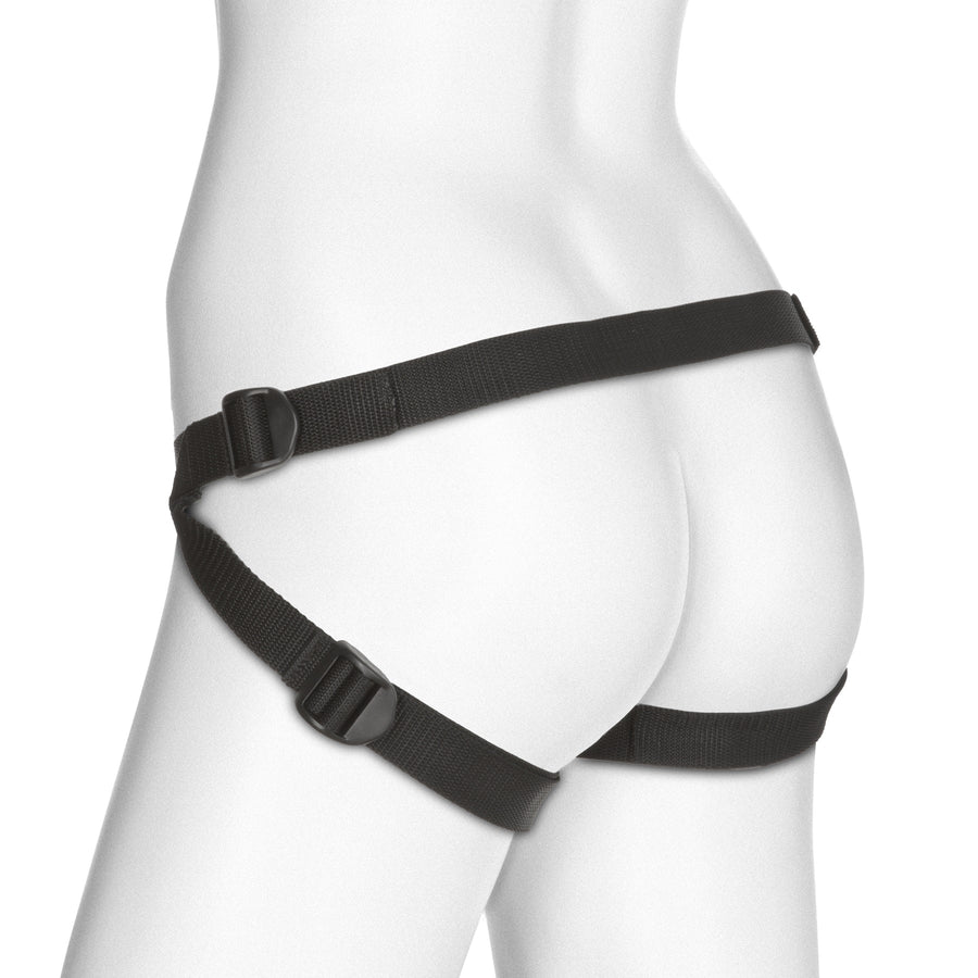 Vac-U-Lock Double Penetration Velvet Harness With 2 Plugs DJ1090-19-BX