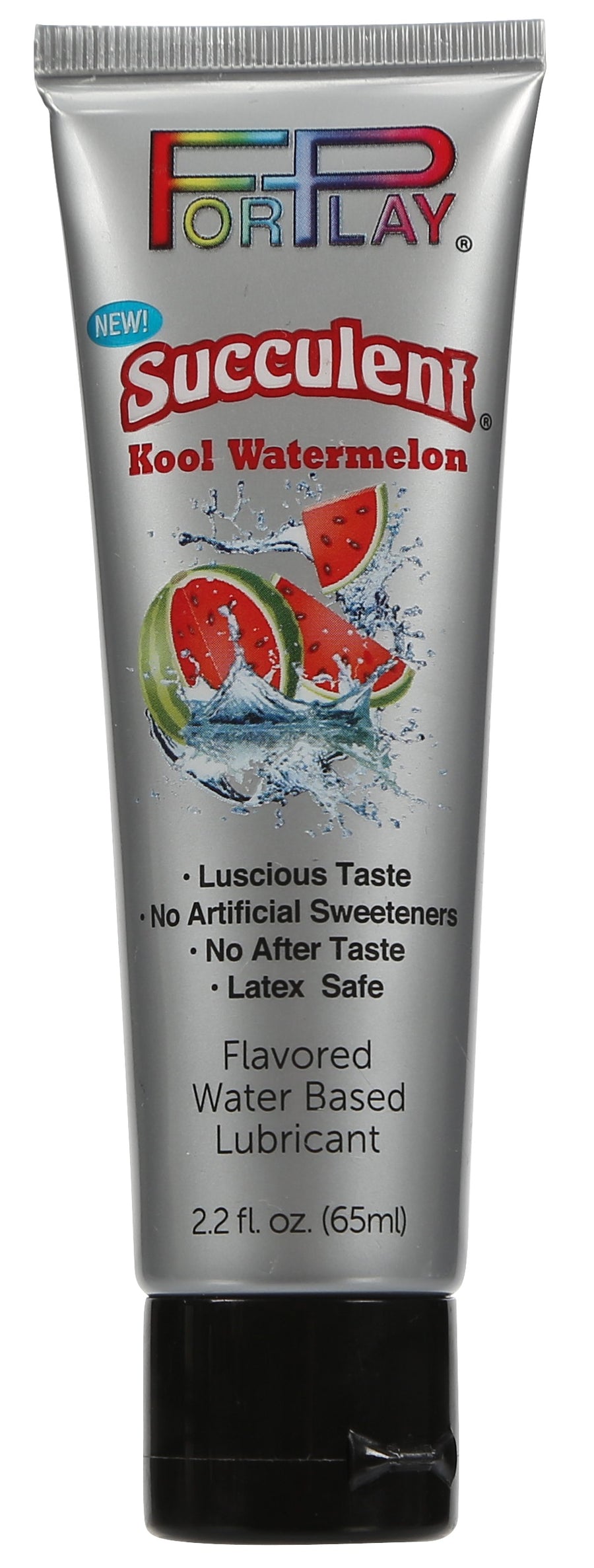 For Play Succulent Kool Watermelon Flavored Water Based Lubricant - 2.2 Fl. Oz. / 65 ml FP-3301N