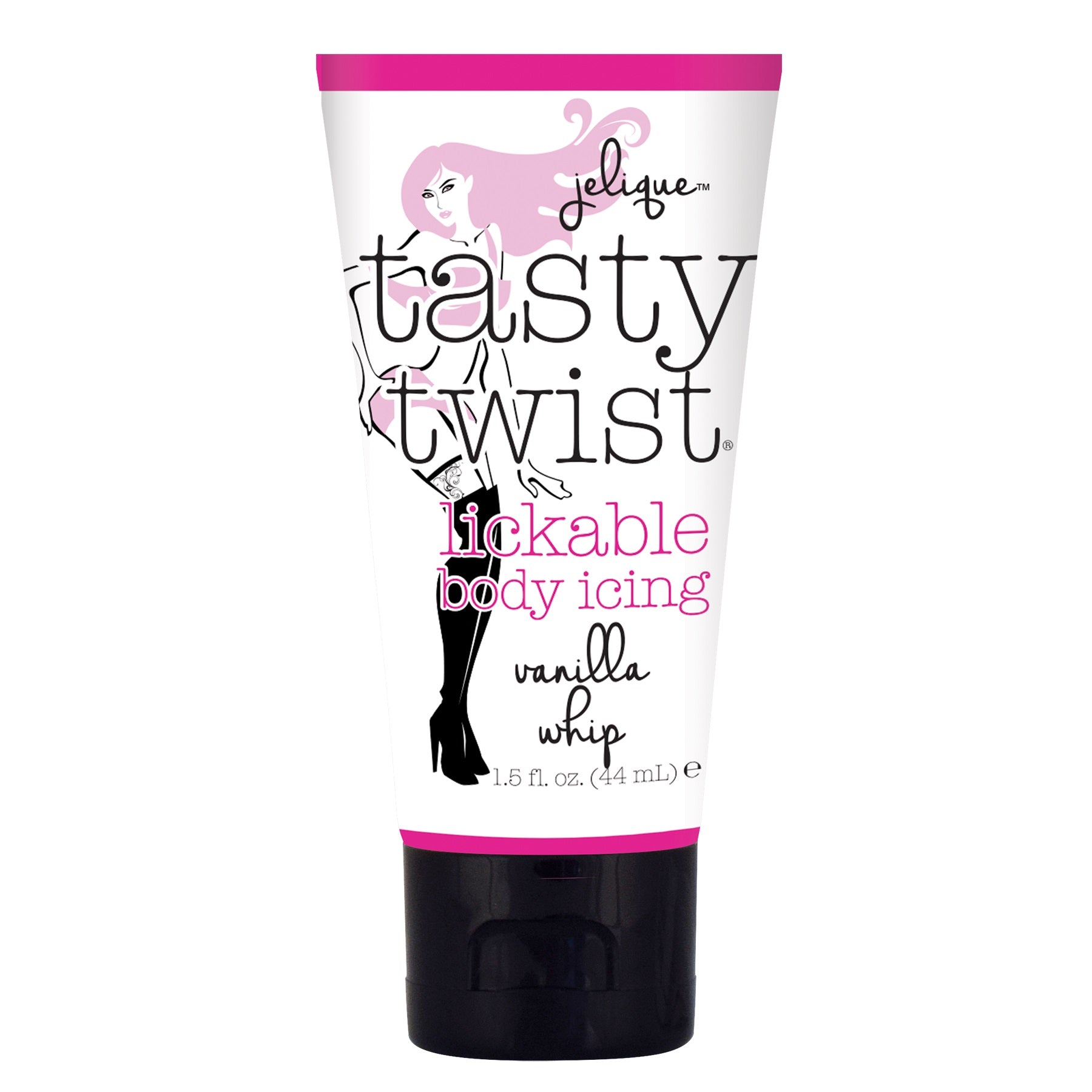 Tasty Twist Lickable Body Icing - Vanilla Whip -  1.5 Fl. Oz. / 44 ml JEL5200-01