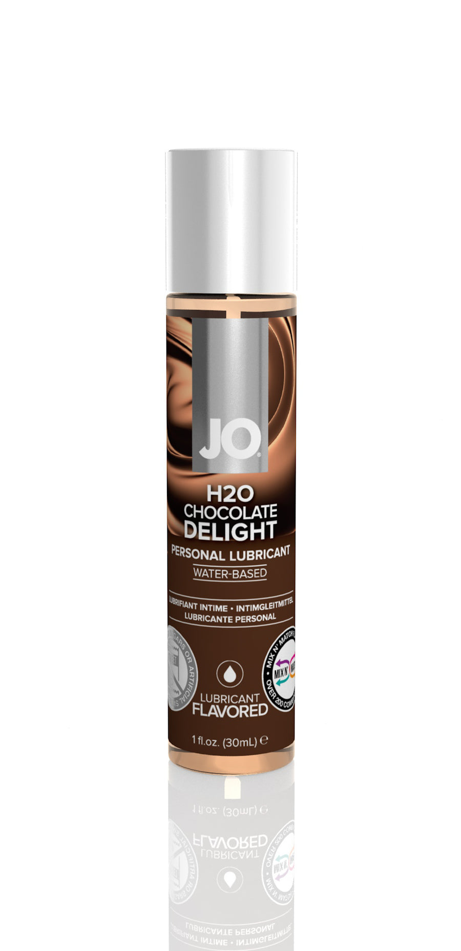 Jo H2O Flavored Lubricant - Chocolate - 1 Fl. Oz. (30ml) JO10124