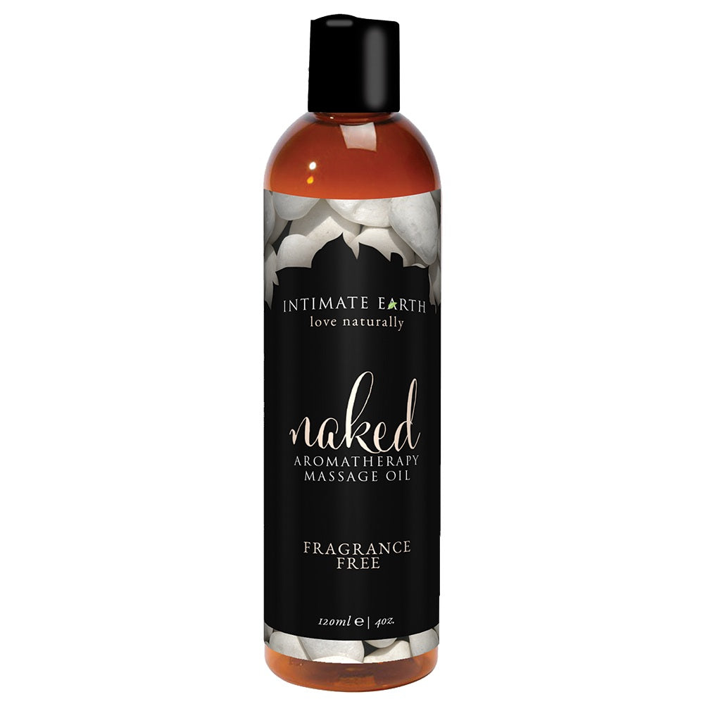 Naked Aromatherapy Massage Oil Fragrance Free - 4  Oz. / 120 ml IE046-120