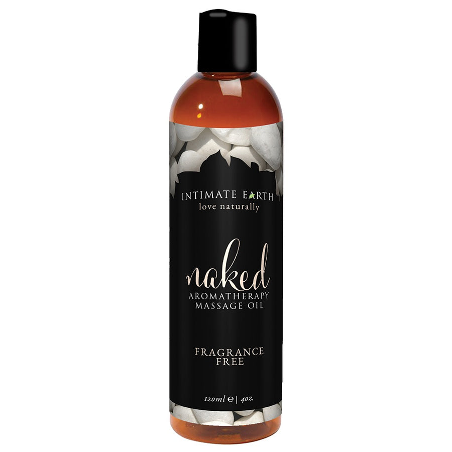 Naked Aromatherapy Massage Oil Fragrance Free - 4  Oz. / 120 ml IE046-120
