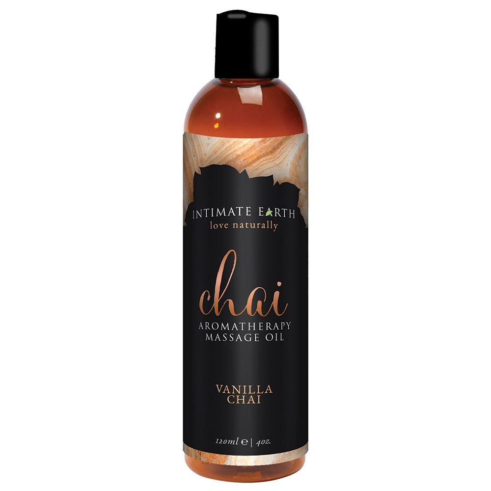 Chai Aromatherapy Massage Oil Vanilla Chai - 4 Oz. / 120 ml IE044-120
