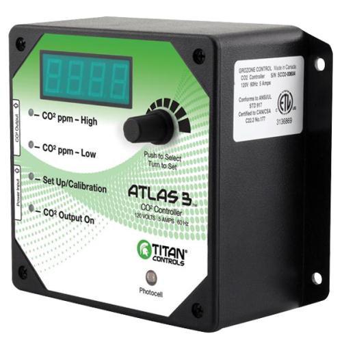 Titan Controls Atlas 3 -  Day/Night CO2 Monitor/Controller
