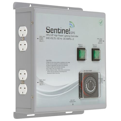 Sentinel GPS HPLC-8T High Power Lighting Controller 8 Outlet with Integrated Timer