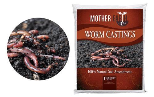 Mother Earth Worm Castings 1 cu ft