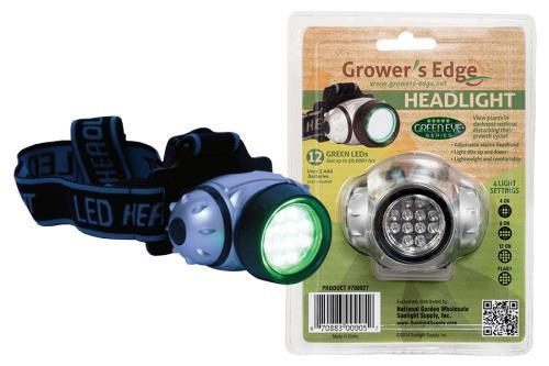 Grower's Edge Green Eye LED Headlight