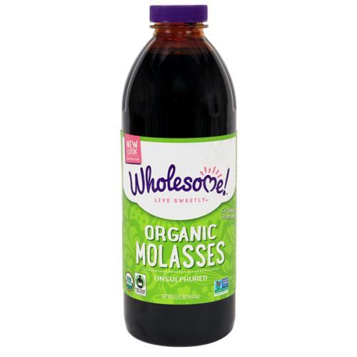 Wholesome Sweetener Certified Organic Molasses Quart