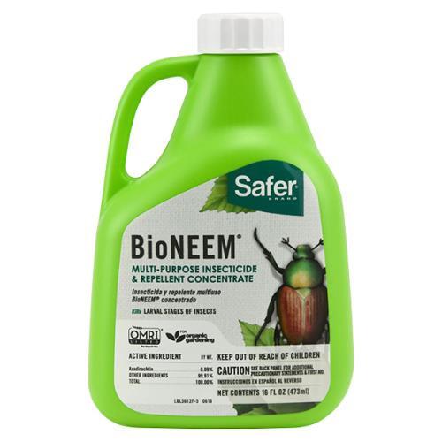 Safer BioNeem Multi-Purpose Insecticide Conc. 16 oz
