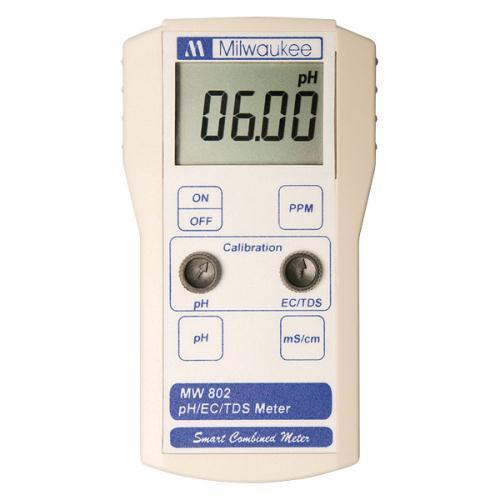 Milwaukee MW802 Smart pH/EC/TDS/ Combination Meter