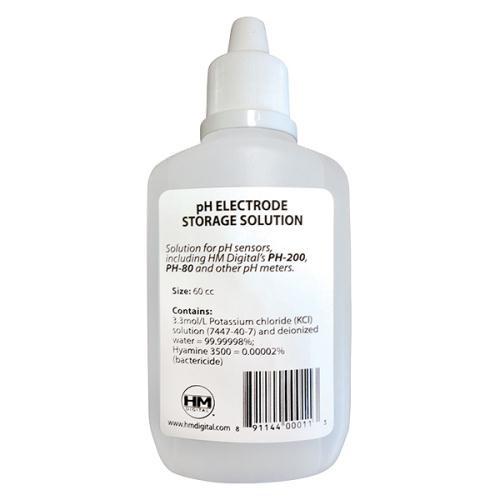 HM Digital pH Electrode Storage Solution - 60 cc / 2 oz
