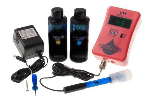 Future Harvest Nutradip pH Meter Dual Power AC DC