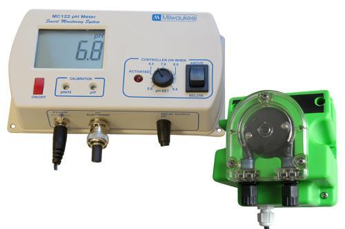 Milwaukee MC720 pH Controller w/ Dosing Pump Kit