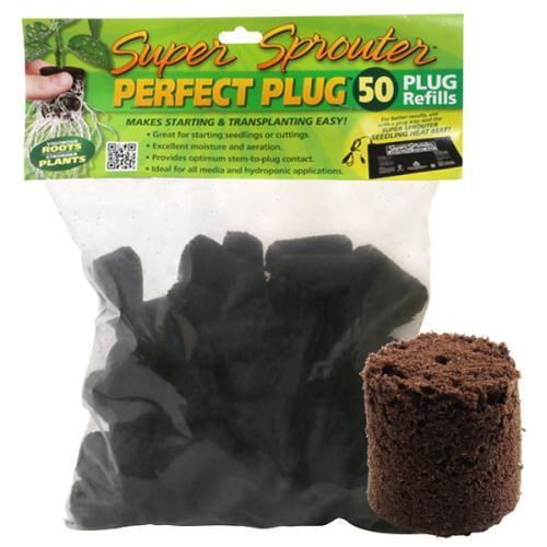 Super Sprouter Perfect Plug Custom Blend Refill Pack 50/Count (20/Pack)