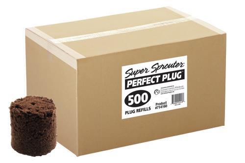 Super Sprouter Perfect Plug Custom Blend Bulk (500/Box)