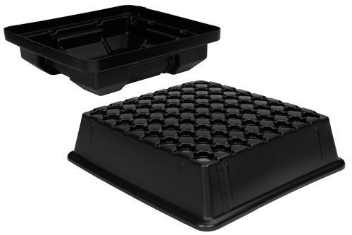 Ez Clone 64 Cutting System Lid & Reservoir - Black