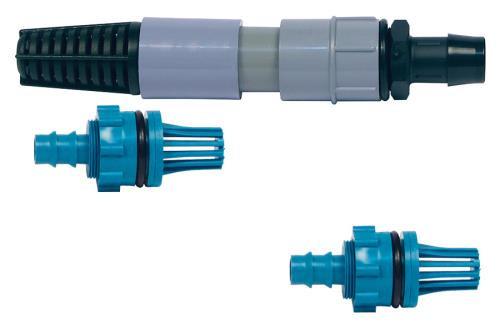 Hydro Flow Fill & Drain Teal Fitting Adapter (1/Bag)