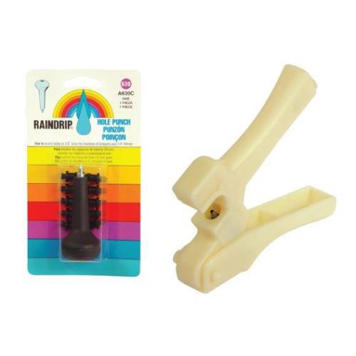 Raindrip Hole Punch Black