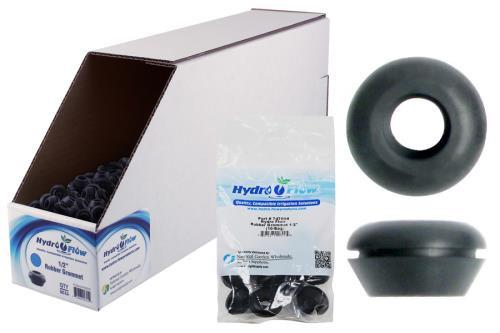 Hydro Flow Rubber Grommet 3/8 in - Display Box (500/Box)