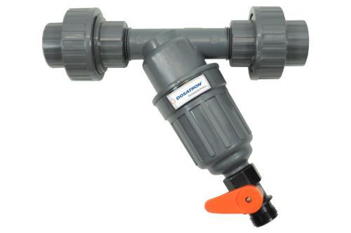 Dosatron In-Line Filter Kit w/ Unions - 3/4 in (200 Mesh / 80 Micron)