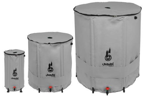 Urban Oasis Collapsible Water Storage Barrel 25.9 Gallon