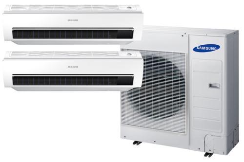 Samsung Mini Split - 36,000 BTU Heat & Cool w/ Two 18K BTU Heads 18.5 SEER