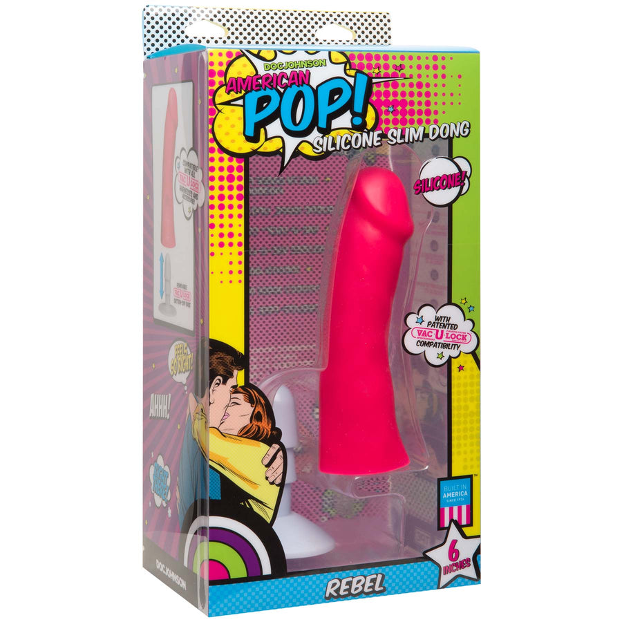 American Pop! - Rebel - 6 Slim Dong - Pink DJ0501-08-BX