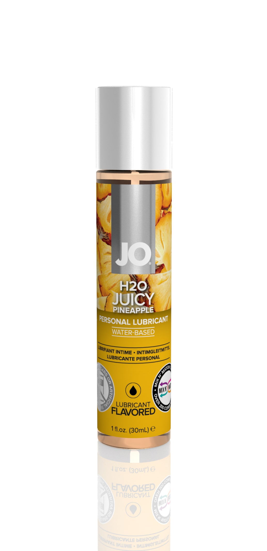 Jo H2O Flavored Lubricant - Pineapple - 1 Fl. Oz. (30ml) JO10122