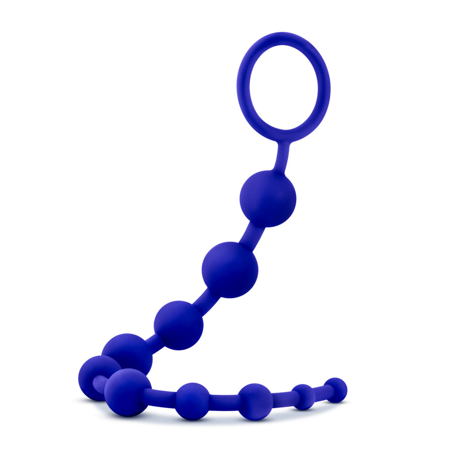 Luxe Silicone 10 Beads - Indigo BL-11002