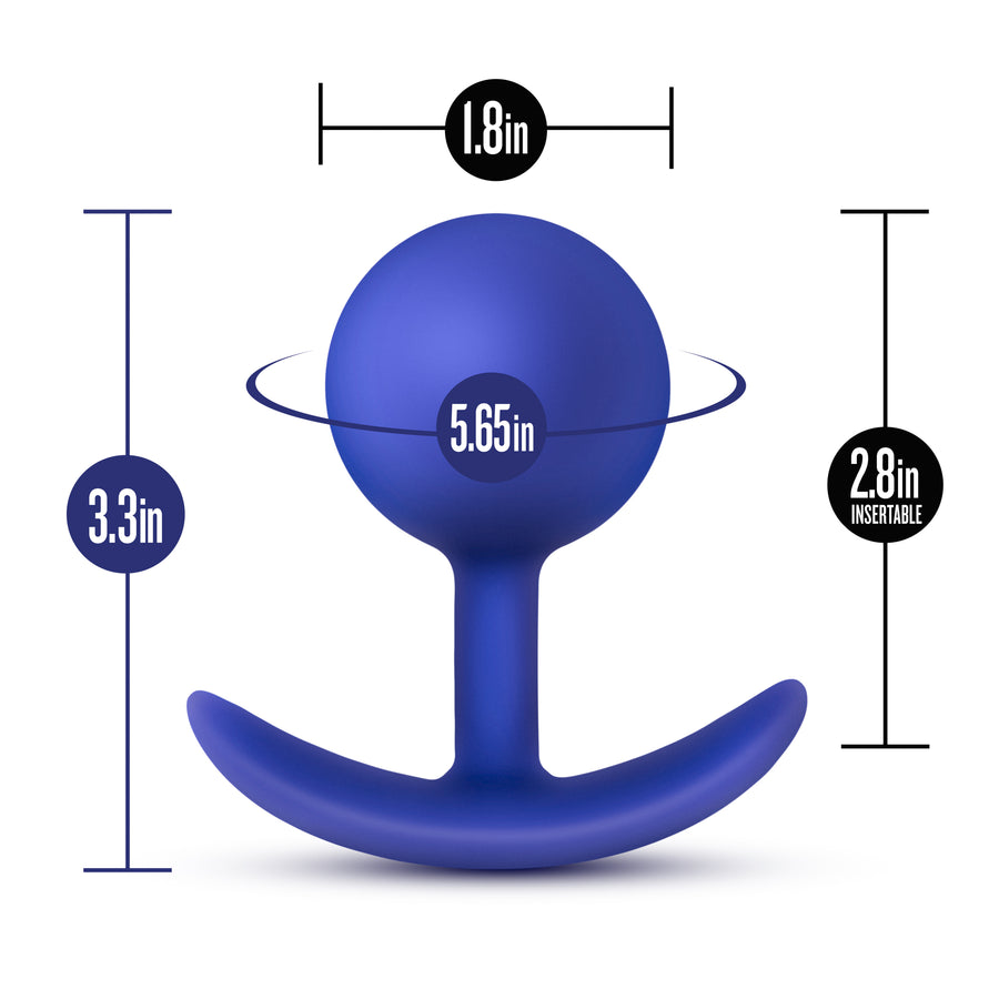 Performance Wearable Vibro Plug - Indigo BL-11802