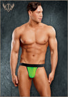 Neon Mesh Mustang Bikini - Lime - Medium MP-47407BLMMD