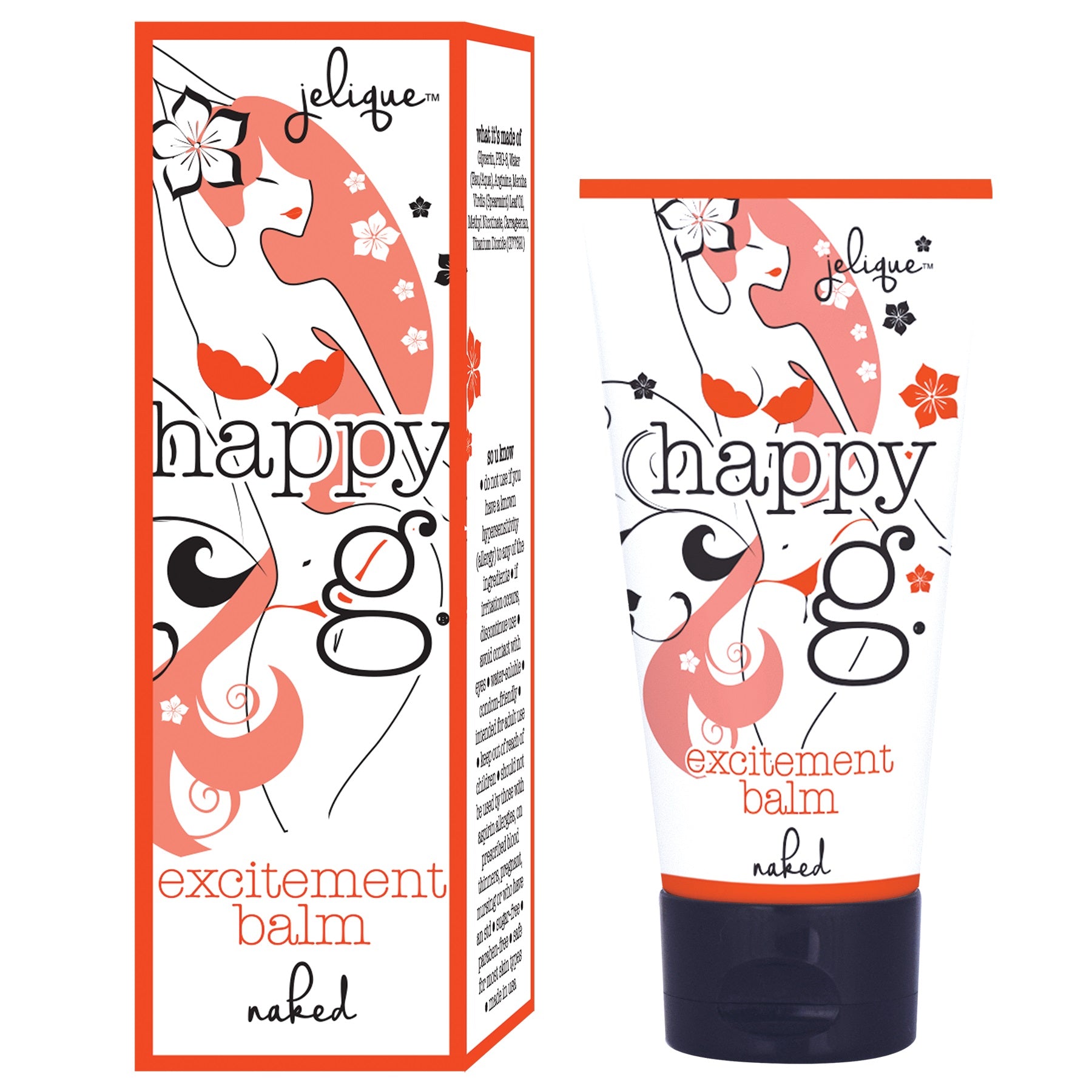 Happy G Excitement Balm - Naked - 0.5 Fl. Oz. / 15 ml JEL7000-05