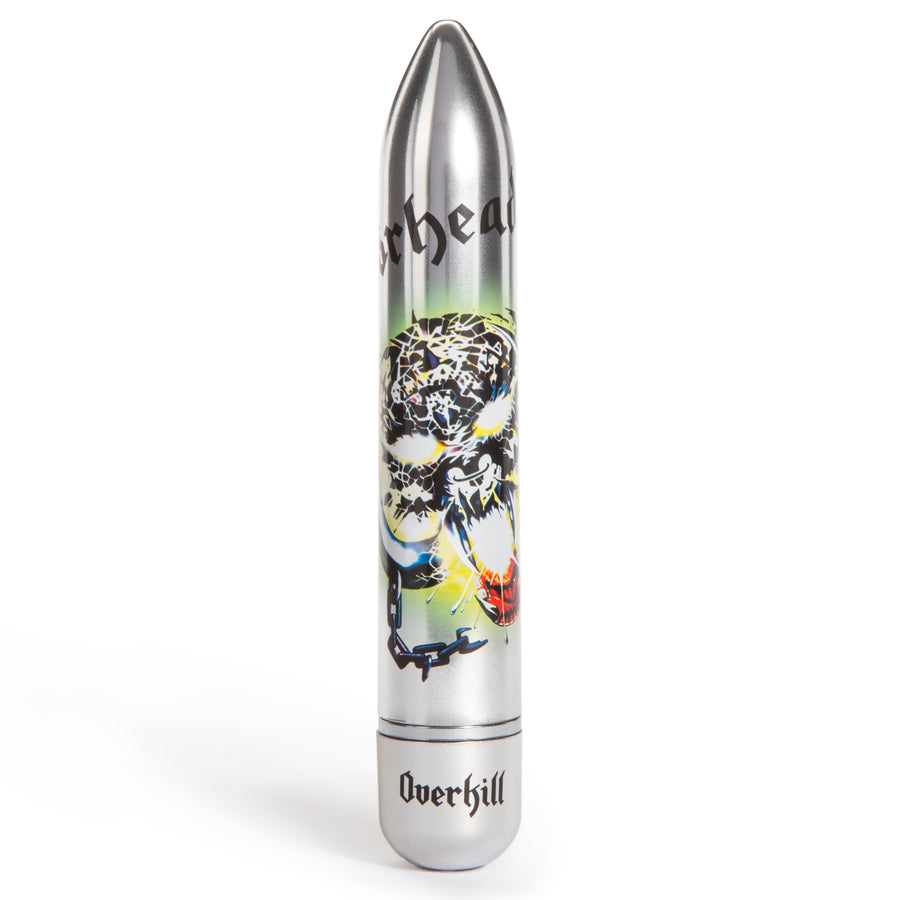 Motorhead Overkill 7 Function Power Classic  Vibrator - Silver LHR-58631