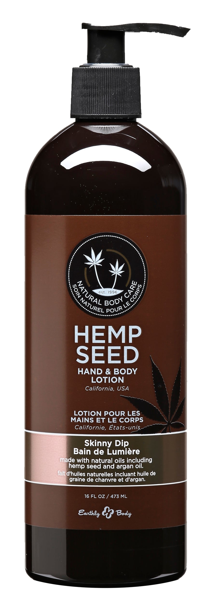 Hemp Seed Hand and Body Lotion - Skinny Dip - 16 Fl. Oz. EB-HSV221