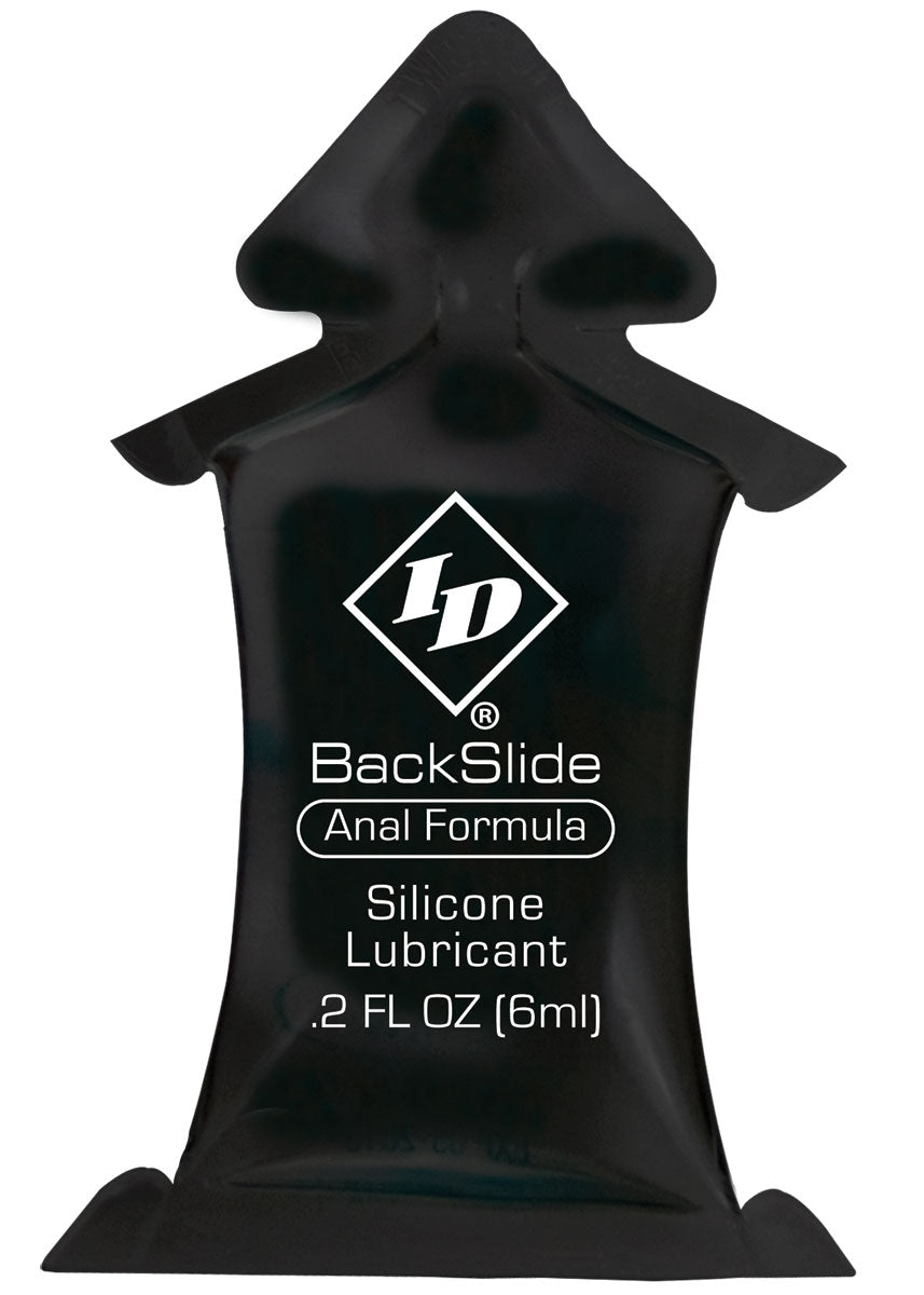 ID Backslide Silicone Lubricant 6 ml Pillow - 144 Count Bulk ID-BCP-BOB