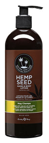 Hemp Seed Hand and Body Lotion - Nag Champa - 16 Fl. Oz. EB-HSV220