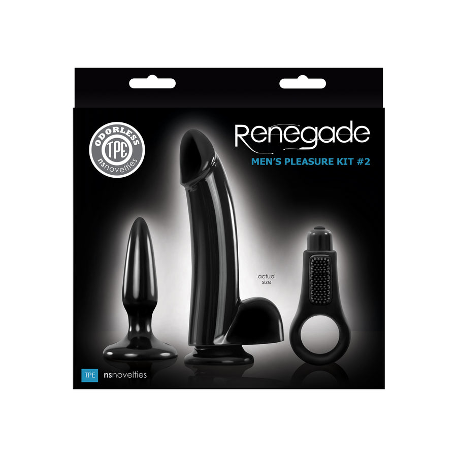 Renegade Men's Pleasure Kit #2 - Black NSN1105-23