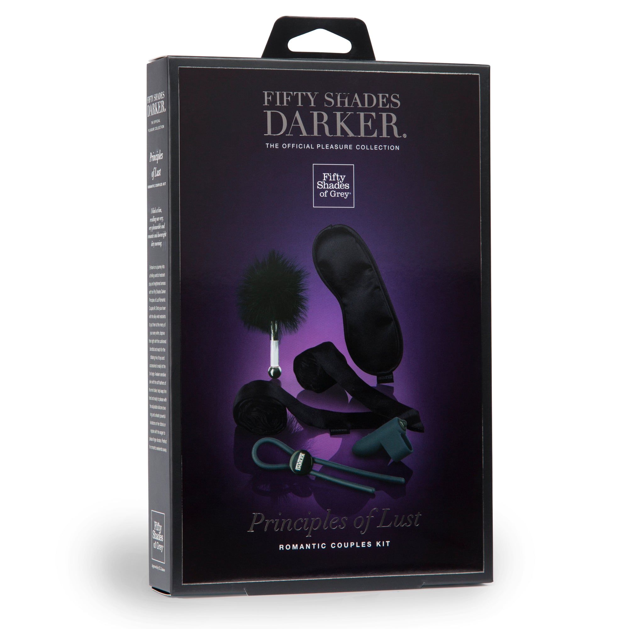 Fifty Shades Darker Principles of Lust Romantic  Couples Kit - Black LHR-61037