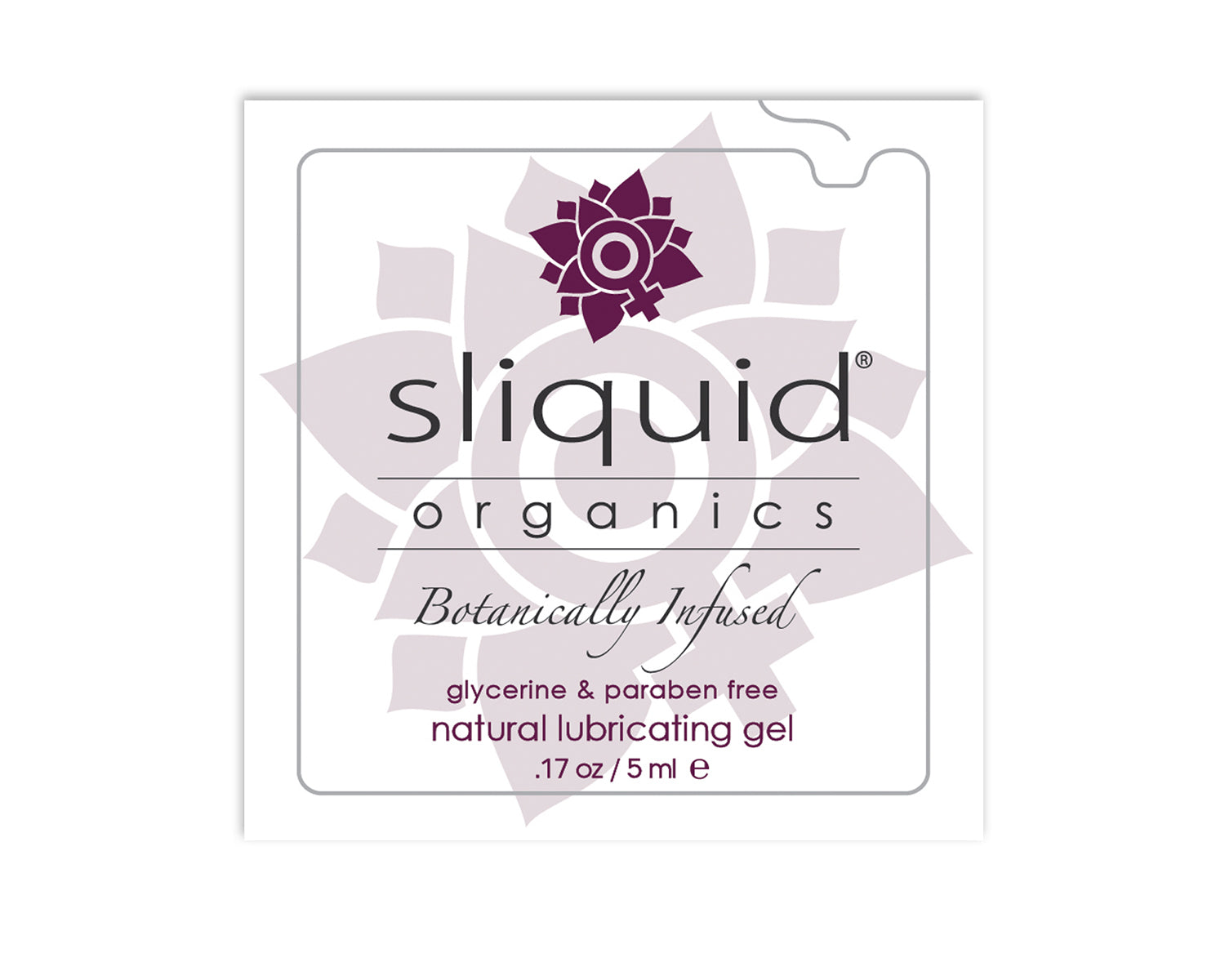 Organics Natural Gel P.O.P. - .17 Fl. Oz. - 60  Count Display SLIQ075