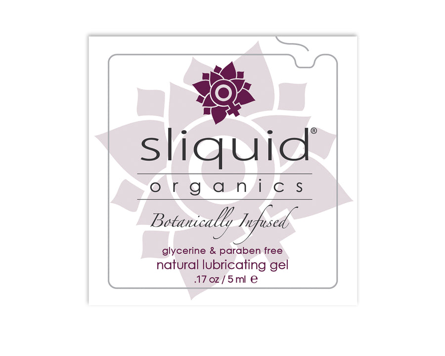 Organics Natural Gel P.O.P. - .17 Fl. Oz. - 60  Count Display SLIQ075