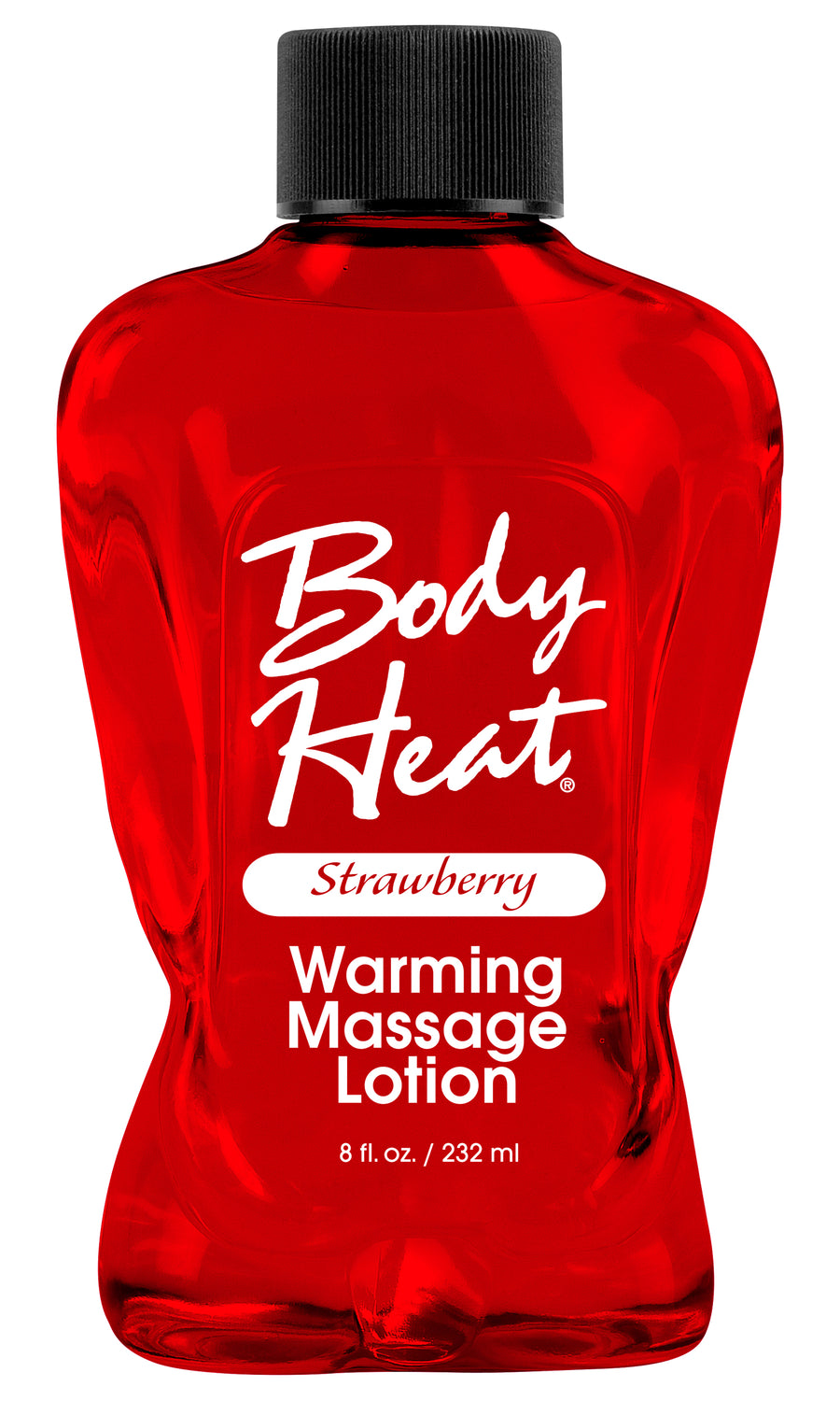 Body Heat Warming Massage Lotion - 8 Fl. Oz. - Strawberry PD9550-60