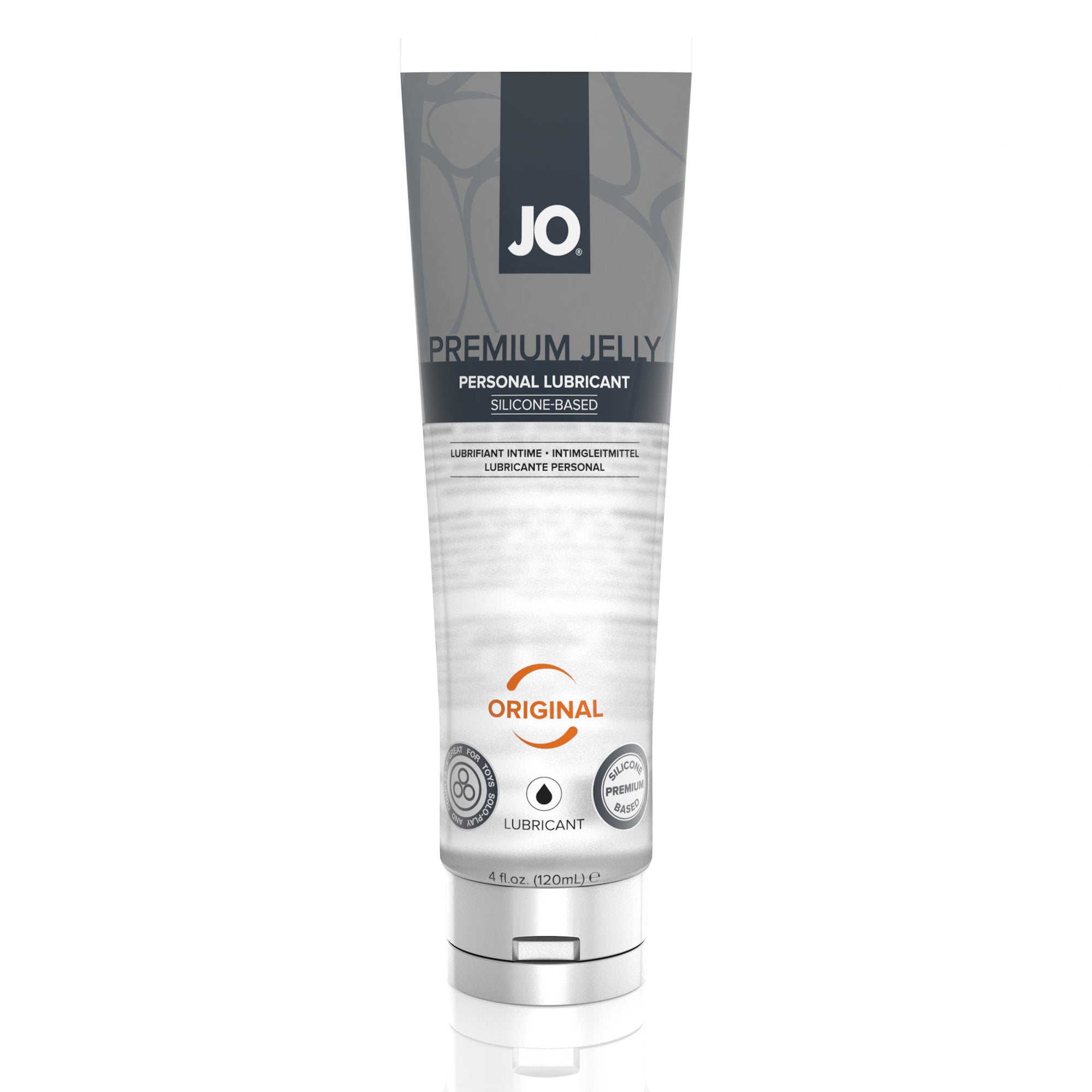 Jo Premium Jelly Silicone Based Personal Lubricant - Original - 4 fl.oz / 120 ml JO40771